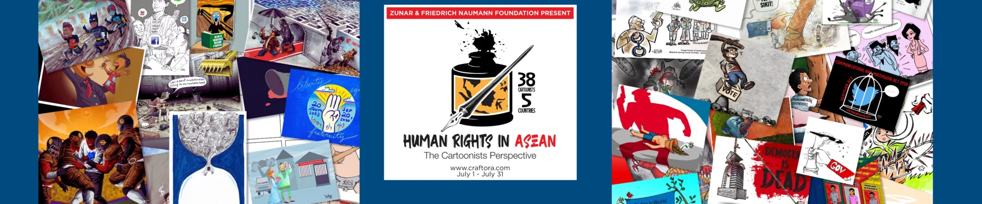 Human Rights, Cartoons. 
