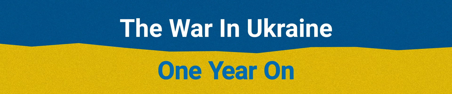 The war in Ukraine poster