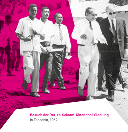 Besuch der Dar-es-Salaam-Kinondoni-Siedlung in Tansania, 1962