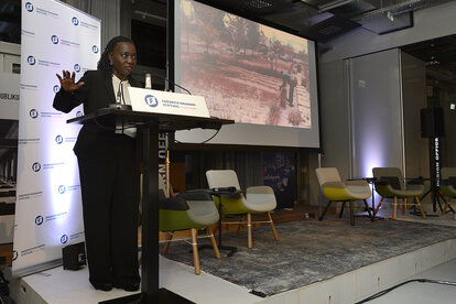 Auma Obama bei Start-Up Afrika