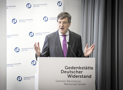 : Professor Dr. Karl-Heinz Paqué, Vorsitzender des Vorstands der Friedrich-Naumann-Stiftung für die Freiheit