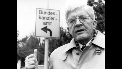 Burkhard Hirsch in den 1990er Jahren.