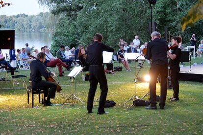 Ausklang des Abends mit der Kammerakademie Potsdam