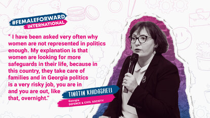 Tinatin Khidasheli quote