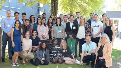Photo from Leadership for Young Leaders IAF Workshop in 2018