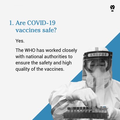 Are COVID–19 vaccines safe?