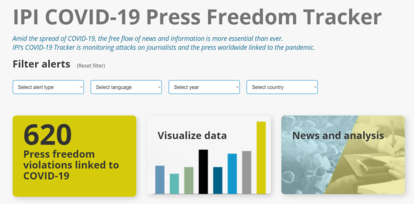 Press Freedom Covid 19 Tracker