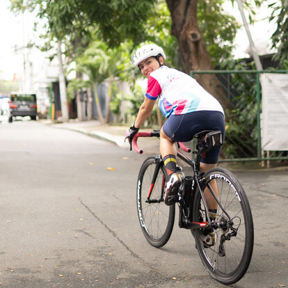 Eloi is the face of FNF Philippines’ Freedom Cycle.