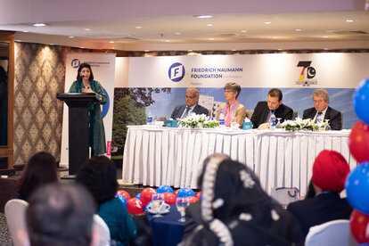 Dr Huma Baqai`s talk on "Social and education learnings"