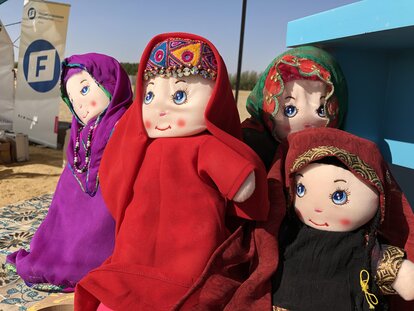 Fizza - a cloth doll business by 8 year old Ecoprenuer Emaan-Pakistan