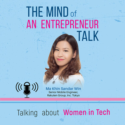 Talking about women in Tech poster