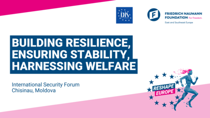 FNF Reshape Europe International Security Forum Moldova