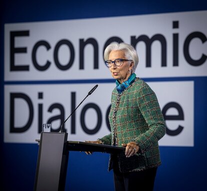 Christine Lagarde, Präsidentin der Europäischen Zentralbank