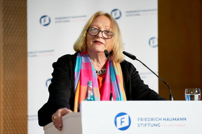 Sabine Leutheusser-Schnarrenberger, Deputy Chairwoman of the Friedrich Naumann Foundation for Freedom and former Federal Minister of Justice