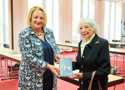 Sabine Leutheusser-Schnarrenberger und Margot Friedländer