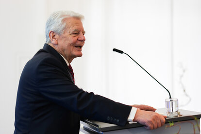 Bundespräsident a.D. Joachim Gauck