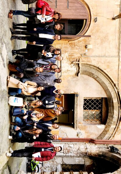 Members of the Migration Policy Group during the Migration working program in Sicily