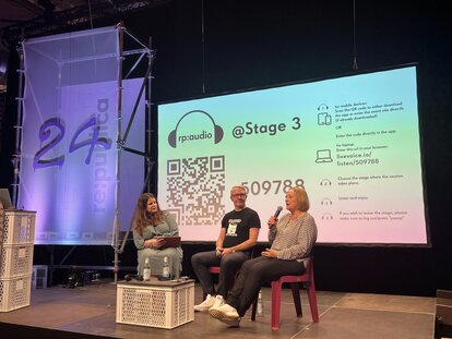 Panel mit Sabine Leutheusser-Schnarrenberger, Nikolai Horn und Ann-Cathrin