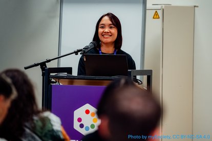 WeVis team were presenting Dream Con