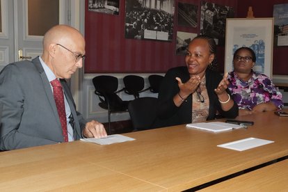 Discussions with Volker Türk