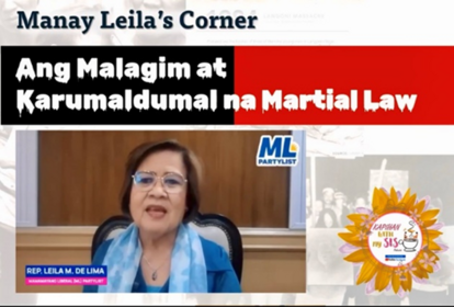 Manay Leila's Corner
