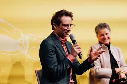 Benno Lehmann und Lydia Hüskens