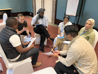 Group work during Big Wave Seminar