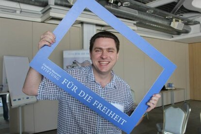 A participant from Ukraine