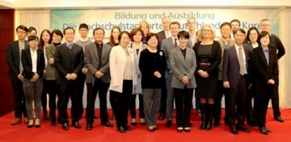 FNF scholarship department’s staff member Kathleen Klotchkov visited Korea