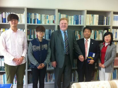 Visit of Ulrich Niemann, the Head of Division International Politics