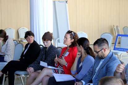 Dessislava Gavrilova at the Promoting Tolerance Seminar in Belgrade