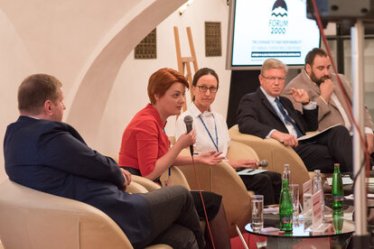 The 20th Annual Democracy Forum 2000 in Prague