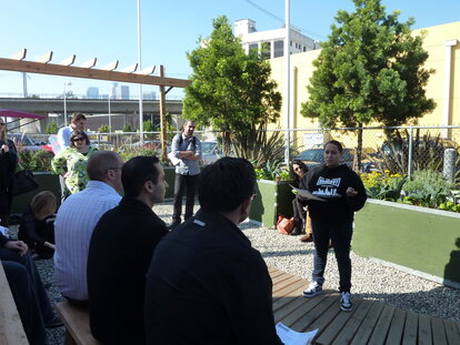 Discussion about gang crime in Los Angeles