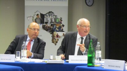 Dr. René Klaff and Manfred Richter