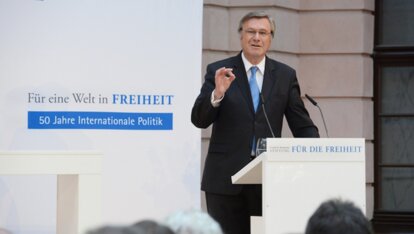 Anniversary - Dr. Wolfgang Gerhardt, President of the Board of Directors