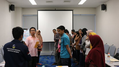 Permainan "4 Corner"