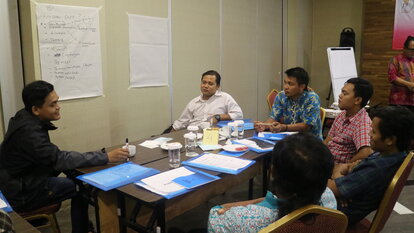 Diskusi "Warung Kopi Rakyat" (World Cafe)