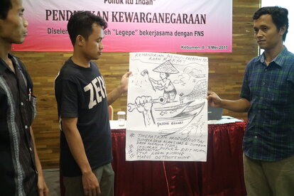 Ilustrasi Politik dalam Gambar