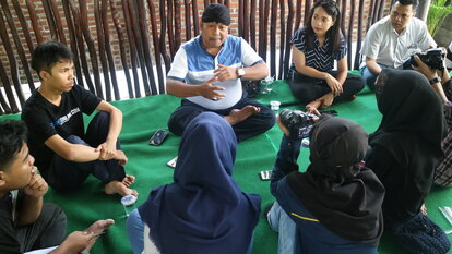 Diskusi dengan salah satu penghayat Sapta Darma