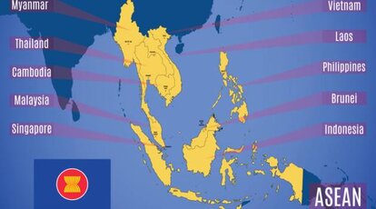 Die zehn ASEAN-Mitgliedsstaaten
