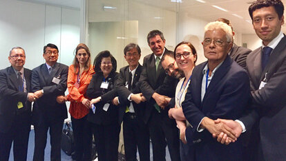 NHRI delegates meets EU Special Representative for Human Rights, Mr. Lambrinidis