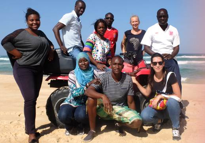 Das Stiftungsteam aus dem Senegal sendet beste Grüße.