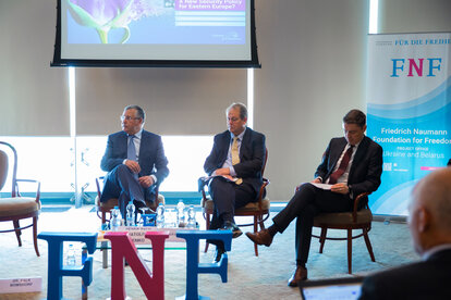 Grytsenko as one of the keynote speakers at Future of Freedom Consultation