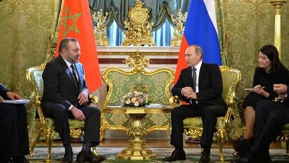 Mohammed VI. und Putin