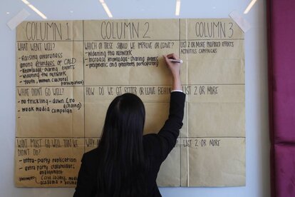 Salah satu sesi assessment