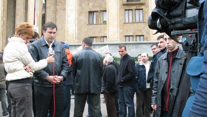Medienprofi Saakaschwili