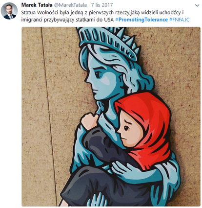 Marek Tatala Tweets about Promoting Tolerance Programme 2