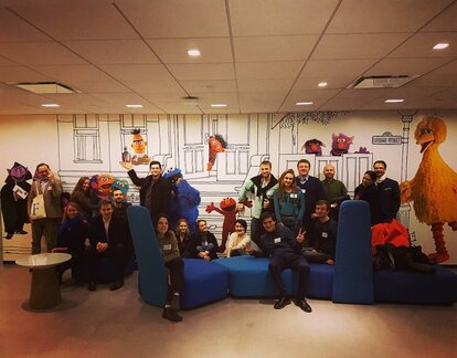 Promoting Tolerance Group at Sesame Street