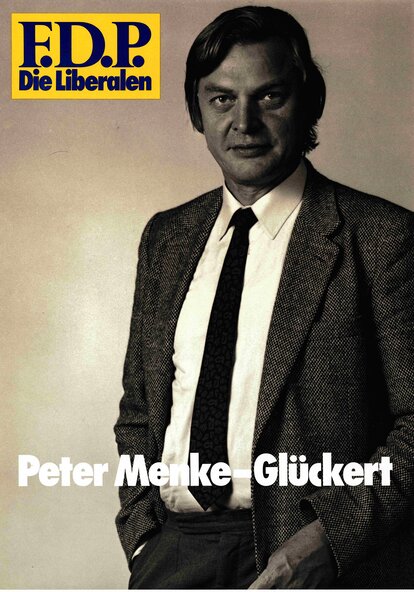 Plakat zur Bundestagswahl 1980