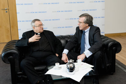 Karl Kardinal Lehmann und Wolfgang Gerhardt im Gespräch, 2012